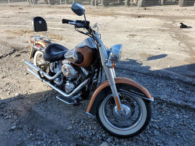 1HD1JD5478Y020438 - 2008 HARLEY-DAVIDSON FLSTN 105TH ANNIVERSARY EDITION TWO TONE photo 1