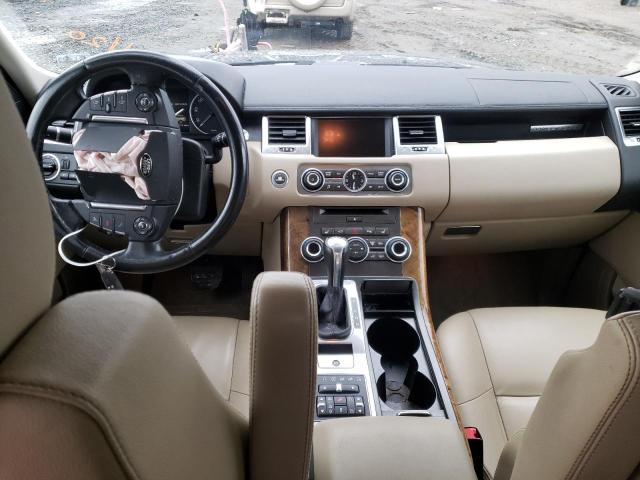 SALSF2D43CA746966 - 2012 LAND ROVER RANGE ROVE HSE BLACK photo 8