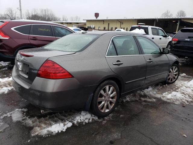 1HGCM66546A046426 - 2006 HONDA ACCORD EX GRAY photo 3