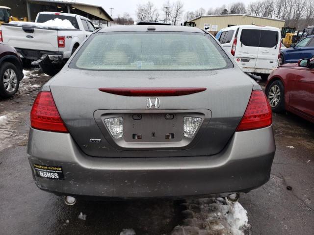 1HGCM66546A046426 - 2006 HONDA ACCORD EX GRAY photo 6