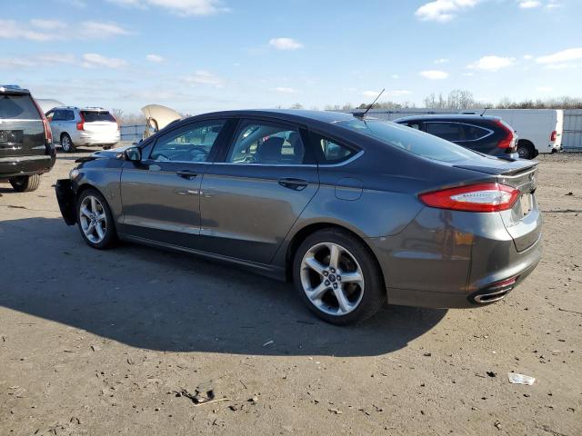 3FA6P0T9XGR211755 - 2016 FORD FUSION SE GRAY photo 2