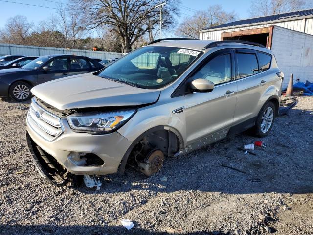 1FMCU0HD0JUD14312 - 2018 FORD ESCAPE SEL GOLD photo 1