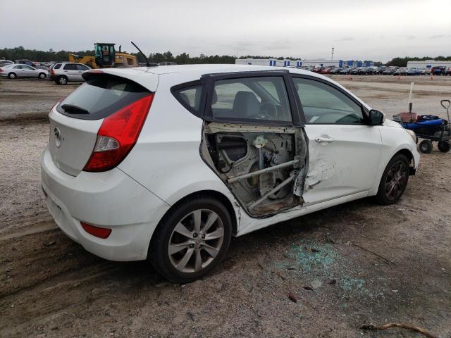 KMHCU5AE1CU049922 - 2012 HYUNDAI ACCENT GLS WHITE photo 3