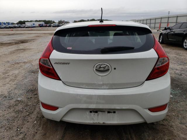 KMHCU5AE1CU049922 - 2012 HYUNDAI ACCENT GLS WHITE photo 6