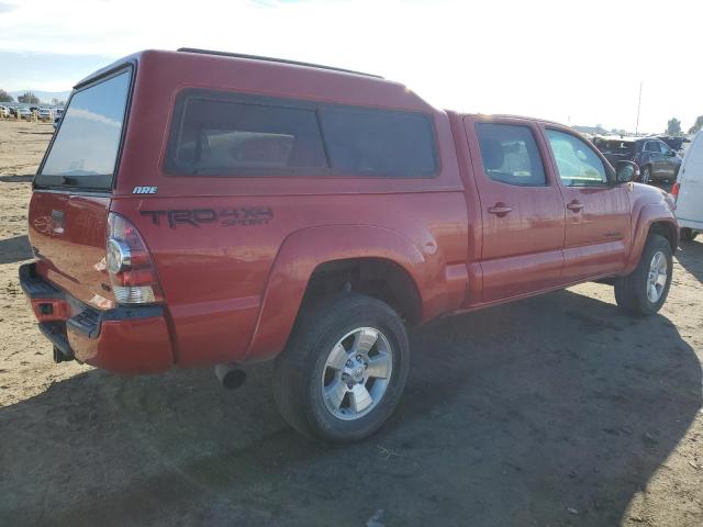 3TMMU4FNXFM075276 - 2015 TOYOTA TACOMA DOUBLE CAB LONG BED RED photo 3