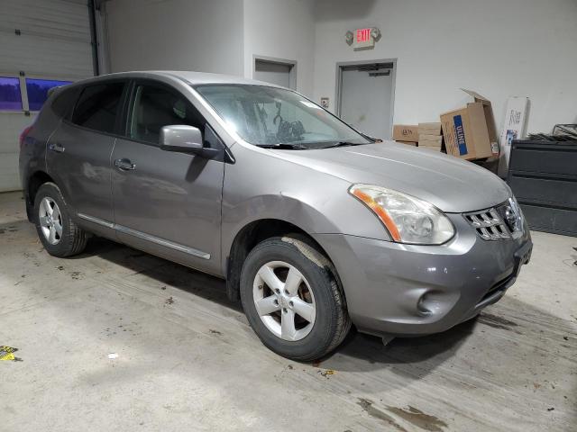 JN8AS5MV5DW638981 - 2013 NISSAN ROGUE S GRAY photo 4