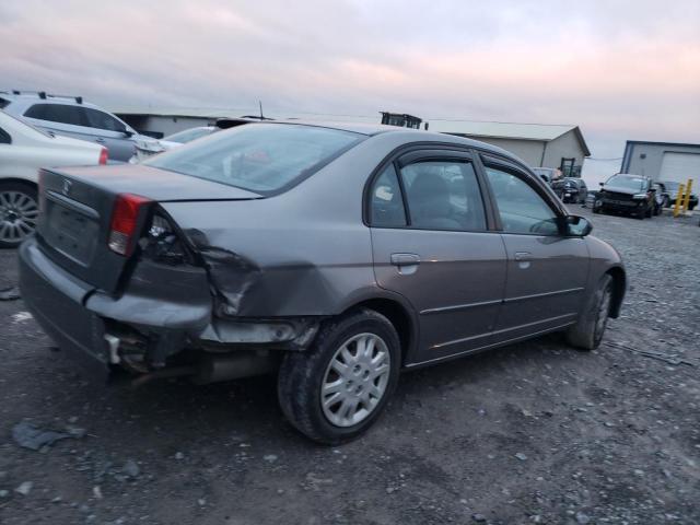 1HGES16544L016202 - 2004 HONDA CIVIC LX SILVER photo 3