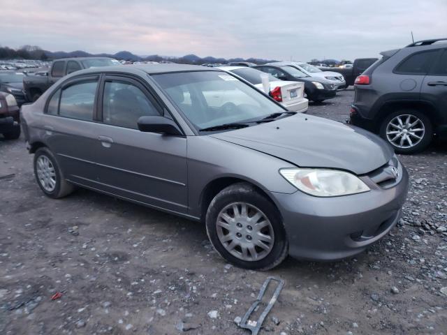 1HGES16544L016202 - 2004 HONDA CIVIC LX SILVER photo 4