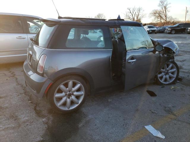 WMWRE33536TL24923 - 2006 MINI COOPER S GRAY photo 3