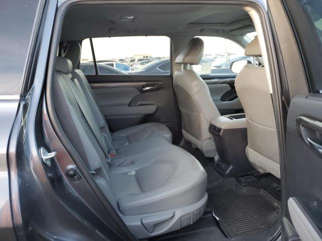 5TDDZRBH6LS013657 - 2020 TOYOTA HIGHLANDER LIMITED GRAY photo 10