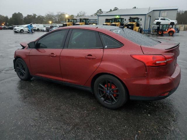 1FADP3F27GL398734 - 2016 FORD FOCUS SE MAROON photo 2