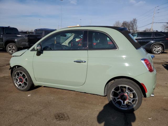 3C3CFFDR3CT254465 - 2012 FIAT 500 POP GREEN photo 2