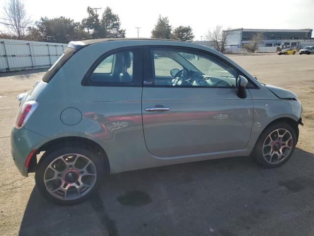 3C3CFFDR3CT254465 - 2012 FIAT 500 POP GREEN photo 3