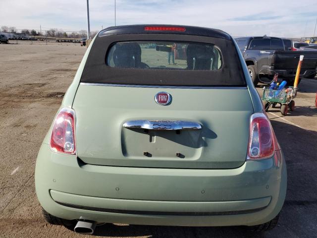 3C3CFFDR3CT254465 - 2012 FIAT 500 POP GREEN photo 6