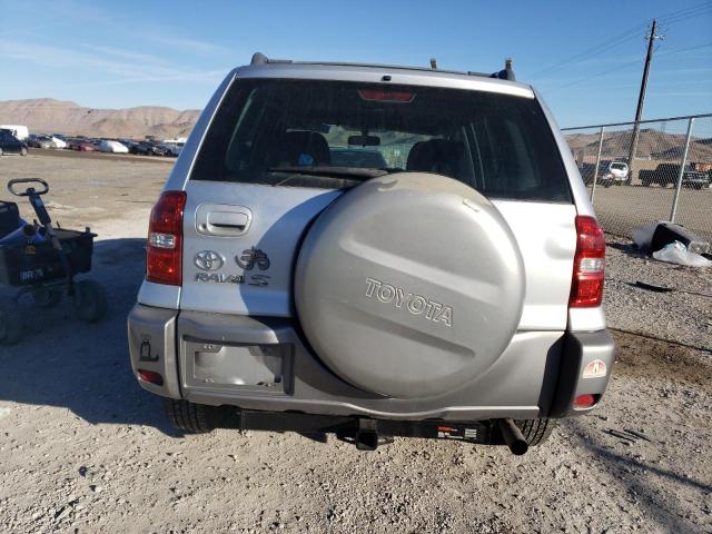 JTEGD20V840013302 - 2004 TOYOTA RAV4 SILVER photo 6