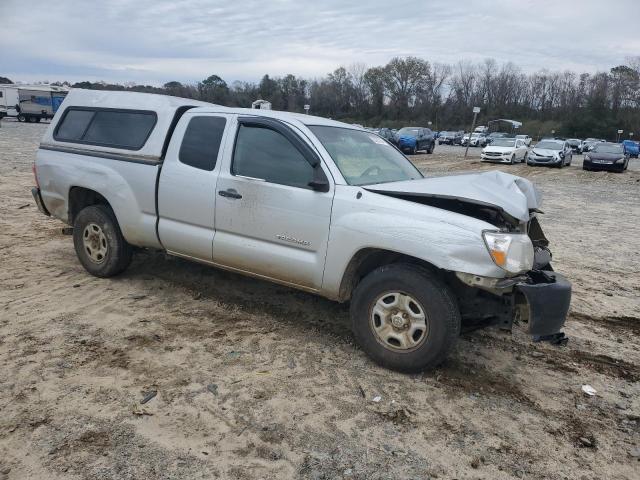 5TETX22N15Z048854 - 2005 TOYOTA TACOMA ACCESS CAB SILVER photo 4