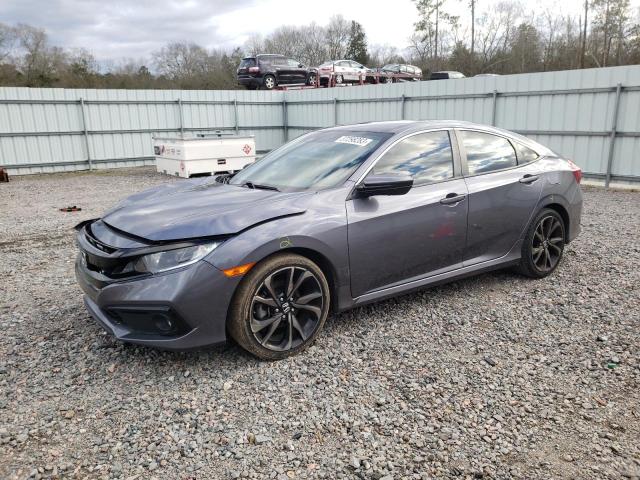 2HGFC2F89LH544881 - 2020 HONDA CIVIC SPORT 银色 照片 1