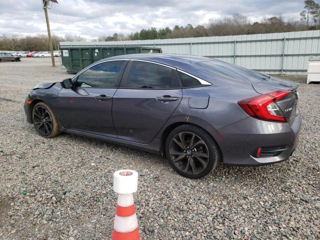 2HGFC2F89LH544881 - 2020 HONDA CIVIC SPORT 银色 照片 2