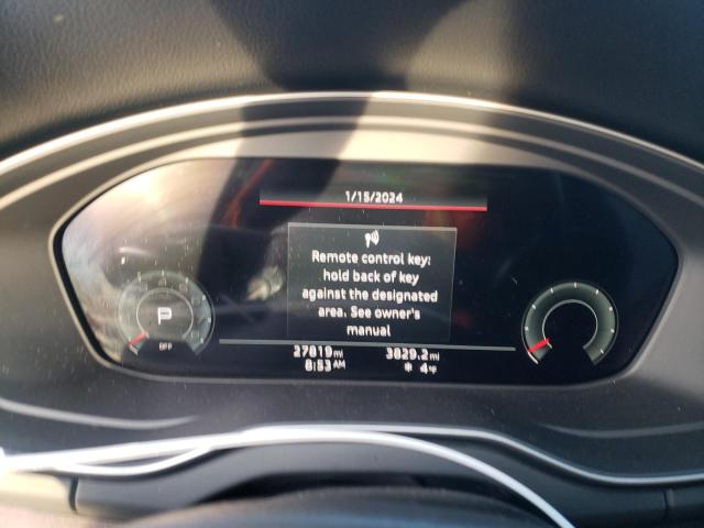 WA1CAAFY6M2101786 - 2021 AUDI Q5 PRESTIGE SILVER photo 9