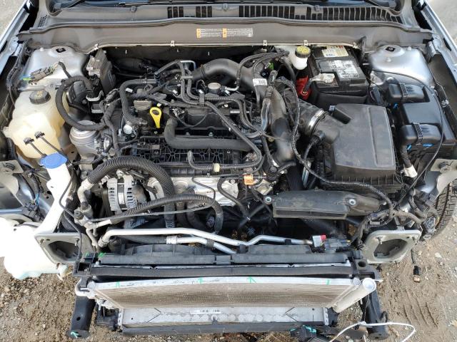 3FA6P0HD9LR102789 - 2020 FORD FUSION SE SILVER photo 11