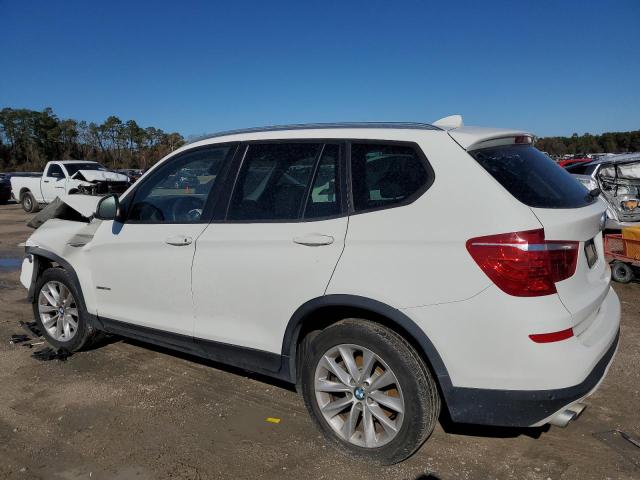 5UXWZ7C33H0V89277 - 2017 BMW X3 SDRIVE28I WHITE photo 2