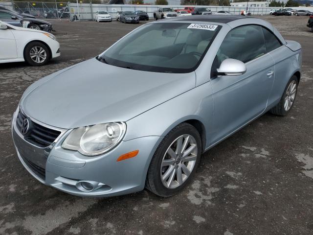 WVWBA71F58V038940 - 2008 VOLKSWAGEN EOS TURBO BLUE photo 1