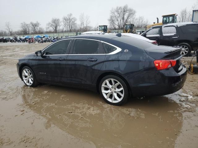 2G1115SL3E9112951 - 2014 CHEVROLET IMPALA LT BLUE photo 2