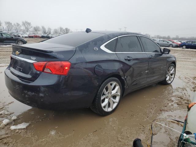 2G1115SL3E9112951 - 2014 CHEVROLET IMPALA LT BLUE photo 3