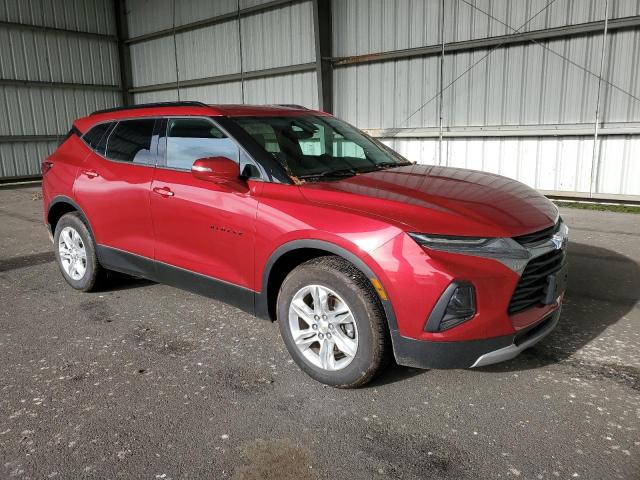 3GNKBDRS8LS611736 - 2020 CHEVROLET BLAZER 3LT RED photo 4