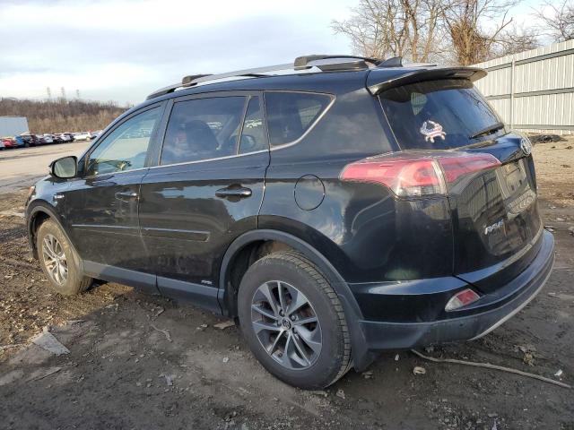 JTMRJREV6JD169768 - 2018 TOYOTA RAV4 HV LE BLACK photo 2