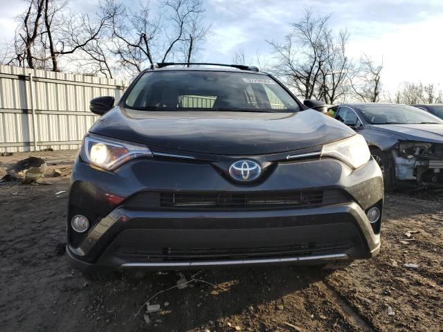 JTMRJREV6JD169768 - 2018 TOYOTA RAV4 HV LE BLACK photo 5