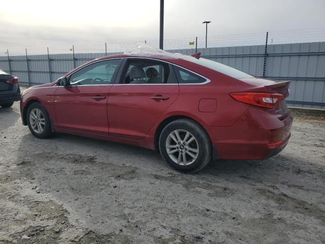 5NPE24AF8FH209699 - 2015 HYUNDAI SONATA SE RED photo 2