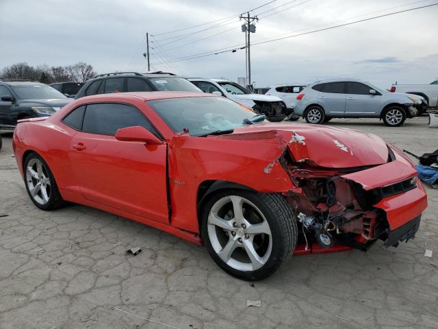 2G1FD1E36F9164576 - 2015 CHEVROLET CAMARO LT RED photo 4