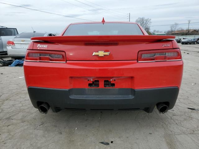 2G1FD1E36F9164576 - 2015 CHEVROLET CAMARO LT RED photo 6