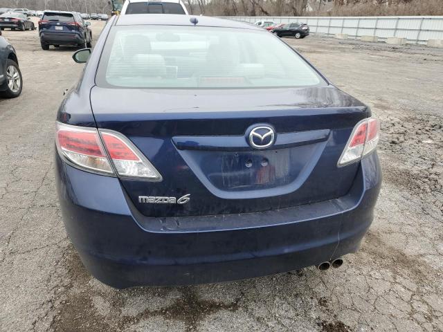 1YVHZ8CH8A5M41737 - 2010 MAZDA 6 I BLUE photo 6