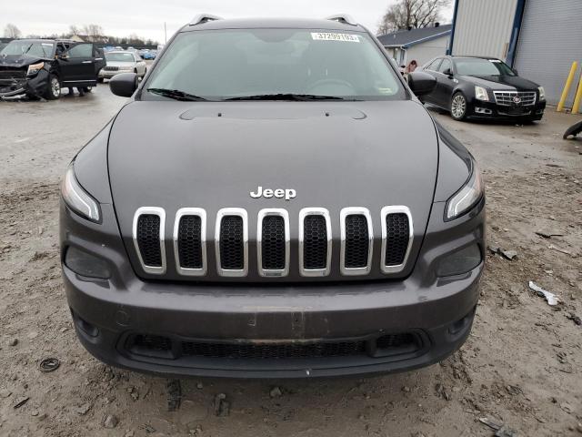 1C4PJMCB9EW252527 - 2014 JEEP CHEROKEE LATITUDE GRAY photo 5