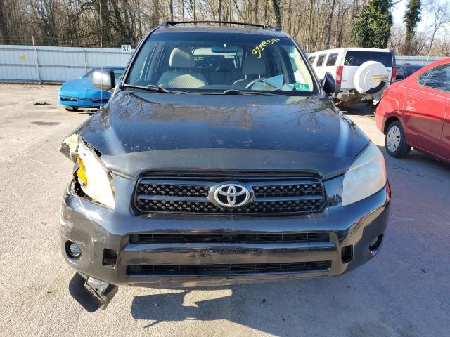 JTMBD33V186088779 - 2008 TOYOTA RAV4 BLACK photo 5