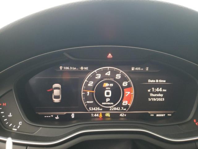 WAUP4AF52JA007844 - 2018 AUDI S5 PREMIUM PLUS 黑色 照片 9