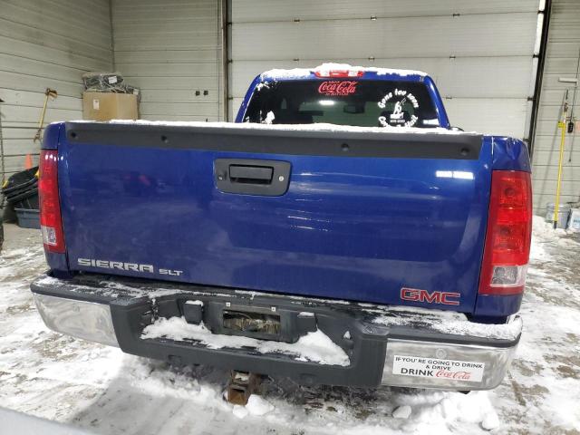 1GTR2WE7XDZ237302 - 2013 GMC SIERRA K1500 SLT BLUE photo 6