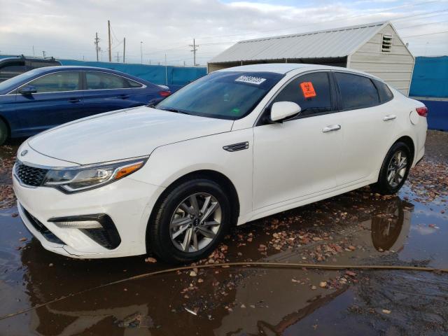 5XXGT4L36KG285176 - 2019 KIA OPTIMA LX WHITE photo 1