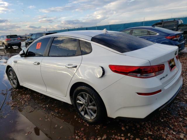 5XXGT4L36KG285176 - 2019 KIA OPTIMA LX WHITE photo 2