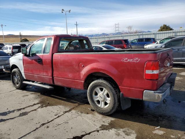 1FTRF14WX7NA04662 - 2007 FORD F150 RED photo 2