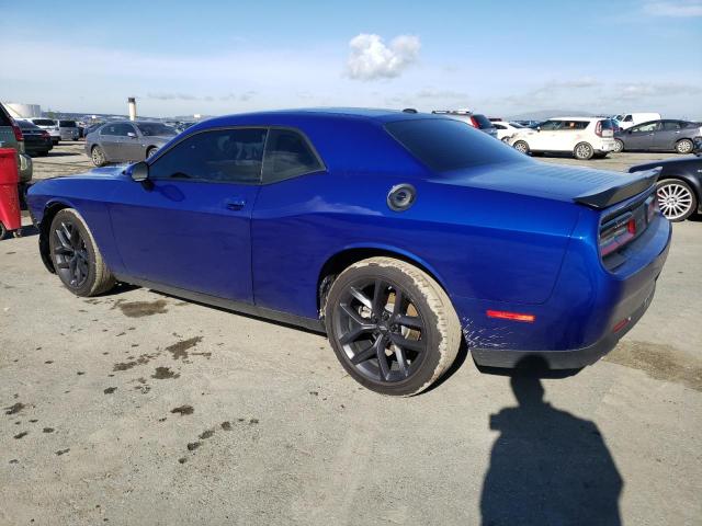 2C3CDZAG4NH204311 - 2022 DODGE CHALLENGER SXT BLUE photo 2