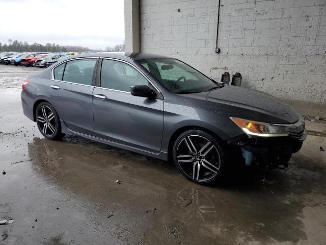 1HGCR2F58GA154379 - 2016 HONDA ACCORD SPORT CHARCOAL photo 4