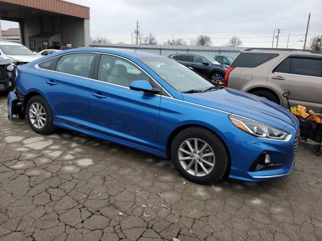 5NPE24AF0JH694574 - 2018 HYUNDAI SONATA SE BLUE photo 4