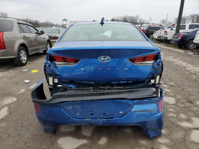 5NPE24AF0JH694574 - 2018 HYUNDAI SONATA SE BLUE photo 6