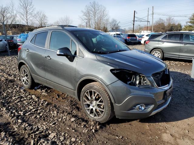 KL4CJ2SM0GB642619 - 2016 BUICK ENCORE SPORT TOURING CHARCOAL photo 4