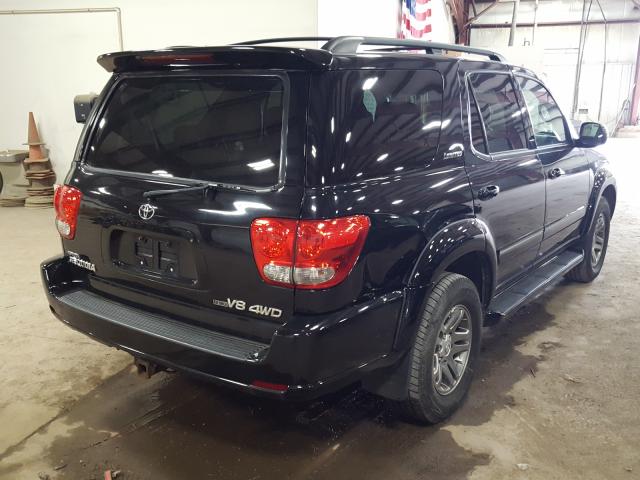 5TDBT48AX7S285396 - 2007 TOYOTA SEQUOIA LIMITED  photo 4