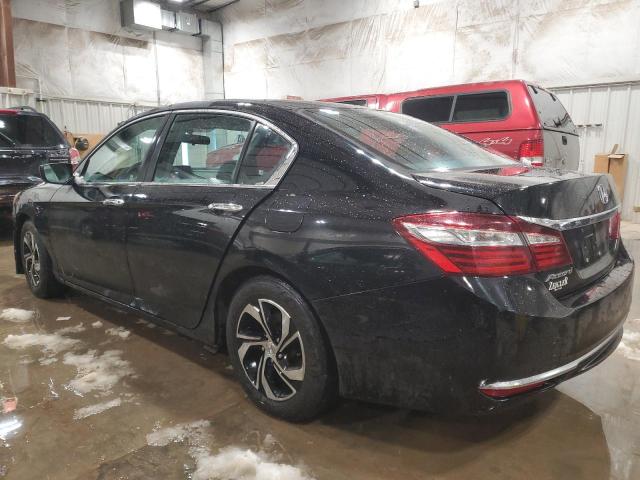 1HGCR2F38HA094538 - 2017 HONDA ACCORD LX BLACK photo 2