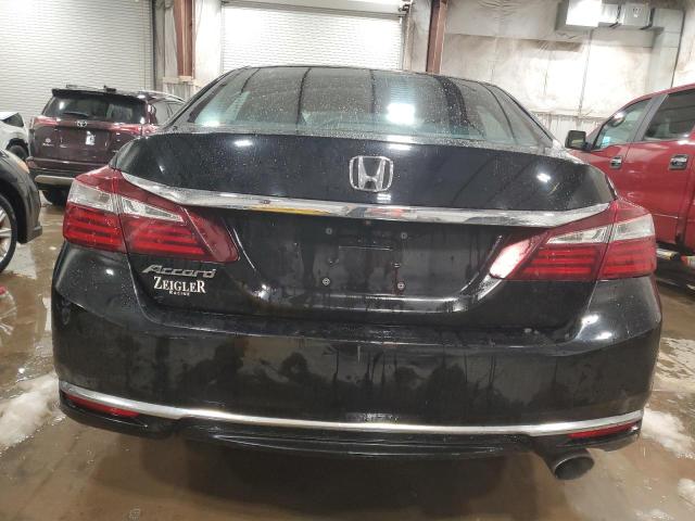 1HGCR2F38HA094538 - 2017 HONDA ACCORD LX BLACK photo 6